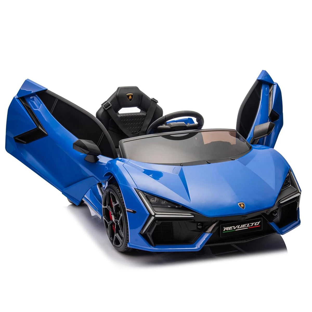 HiMISS Ride On Car For Kids Headlights Bluetooth Music Remote