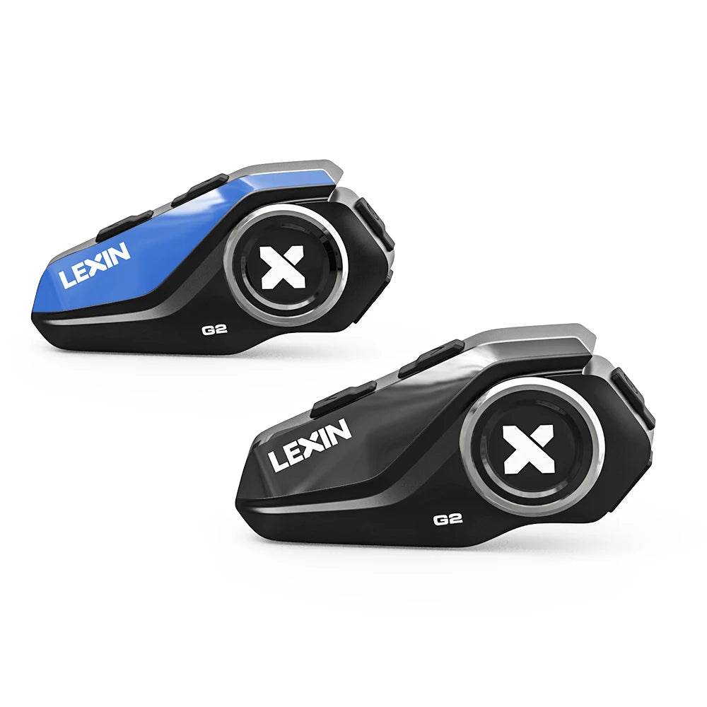 Lexin G2P Dual Helmet Intercoms Bluetooth 5.0 6 Riders