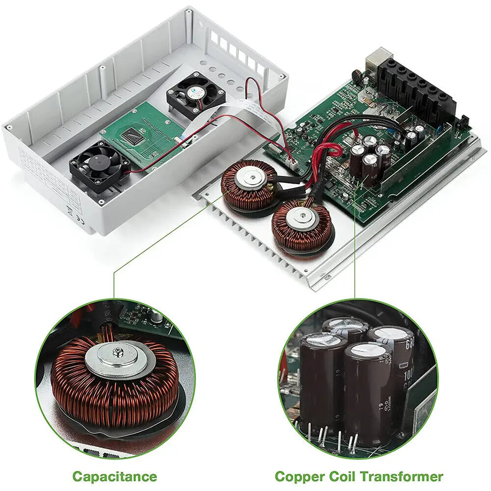 OOYCYOO MPPT Charge Controller 100A 12V24V Auto Regulator