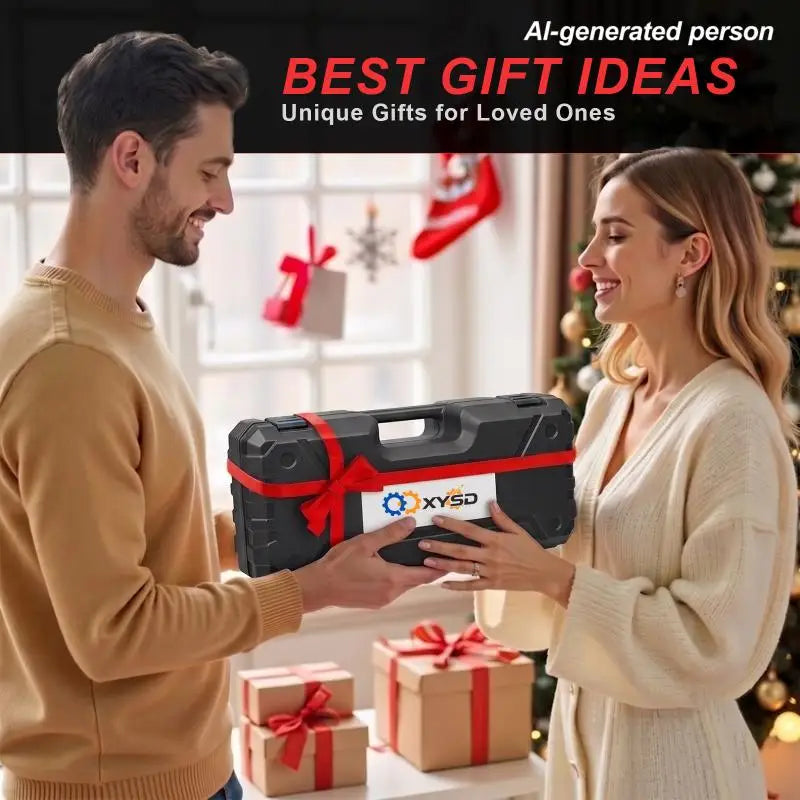 XYSD Portable Cordless Mini Chainsaw Handheld Electric Saw With Batteries