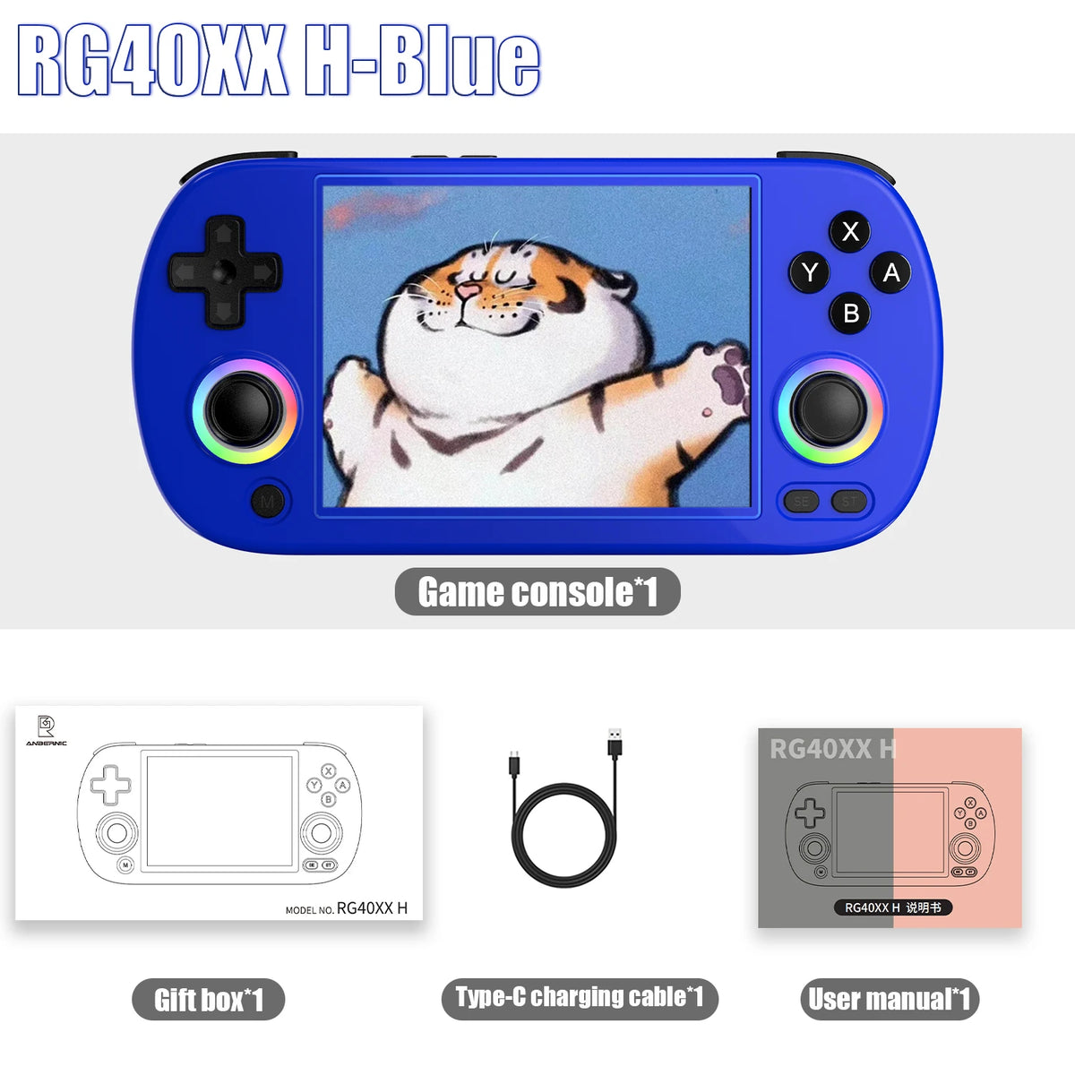 Anbernic RG40XX H 64 Bit Linux Retro Handheld Console