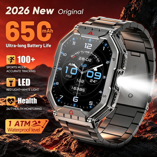 AMOLED Smartwatch With GPS Heart Rate Blood Oxygen Monitor