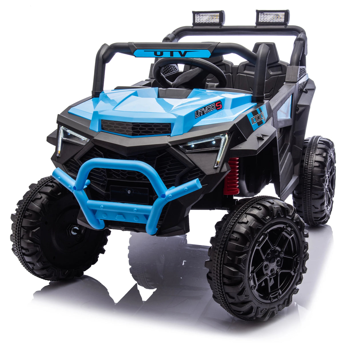 24V 400W Kids Ride On UTV With Parent Remote LED Lights And Bluetooth Music