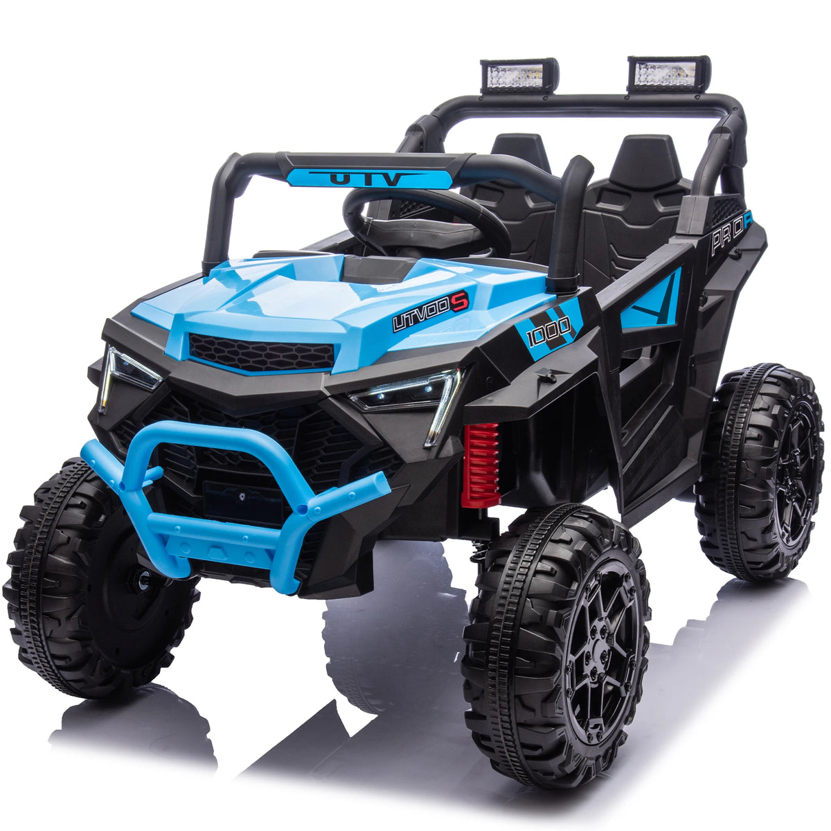 24V 400W Kids Ride On UTV With Parent Remote LED Lights And Bluetooth Music