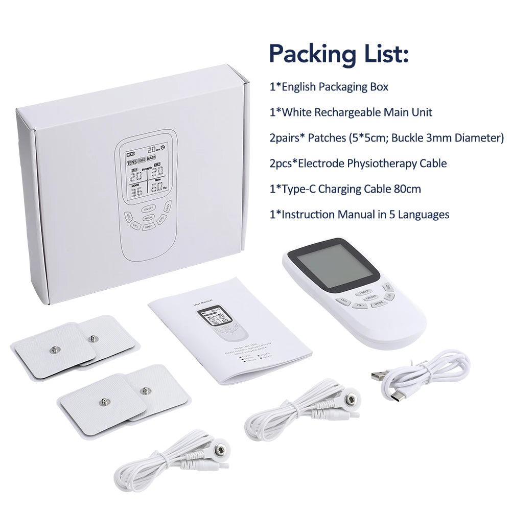 Hailicare 36 Modes EMS TENS Muscle Stimulator Body Massage