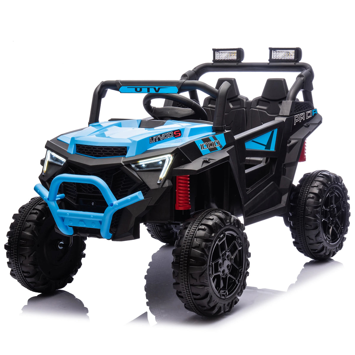 24V 400W Kids Ride On UTV With Parent Remote LED Lights And Bluetooth Music