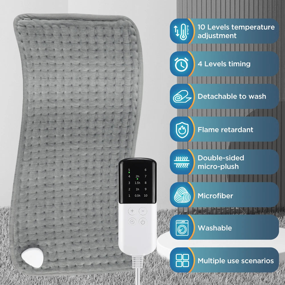 AFDEAL Electric Heating Pad Pet Heat Mat With Timer