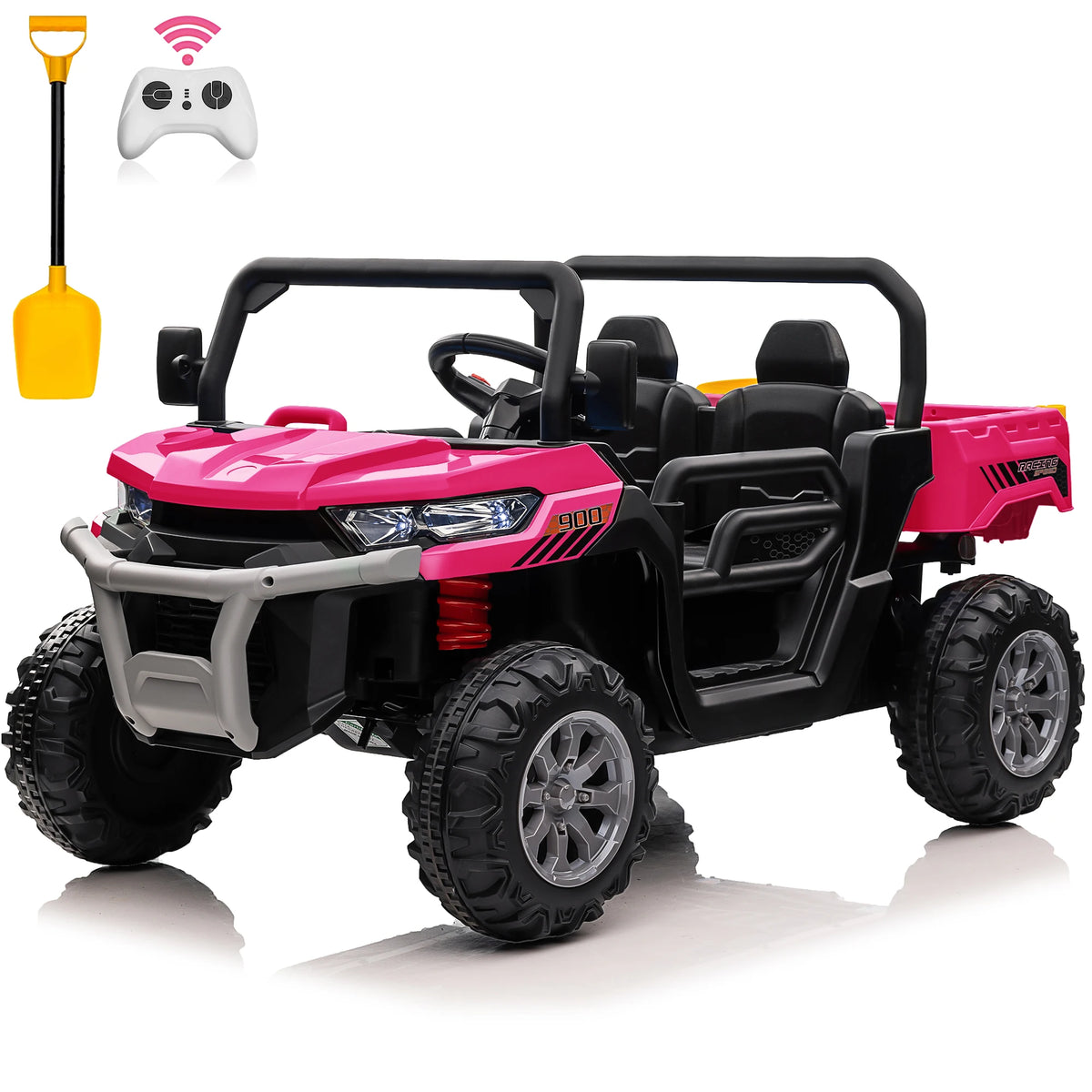 JOYRACER 24V Ride Dump Truck for Kids With Remote Control