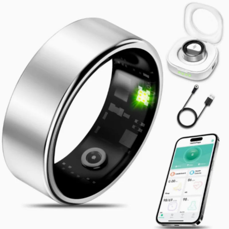 Smart Ring R09 Health Monitor Waterproof With Heart Rate Tracking