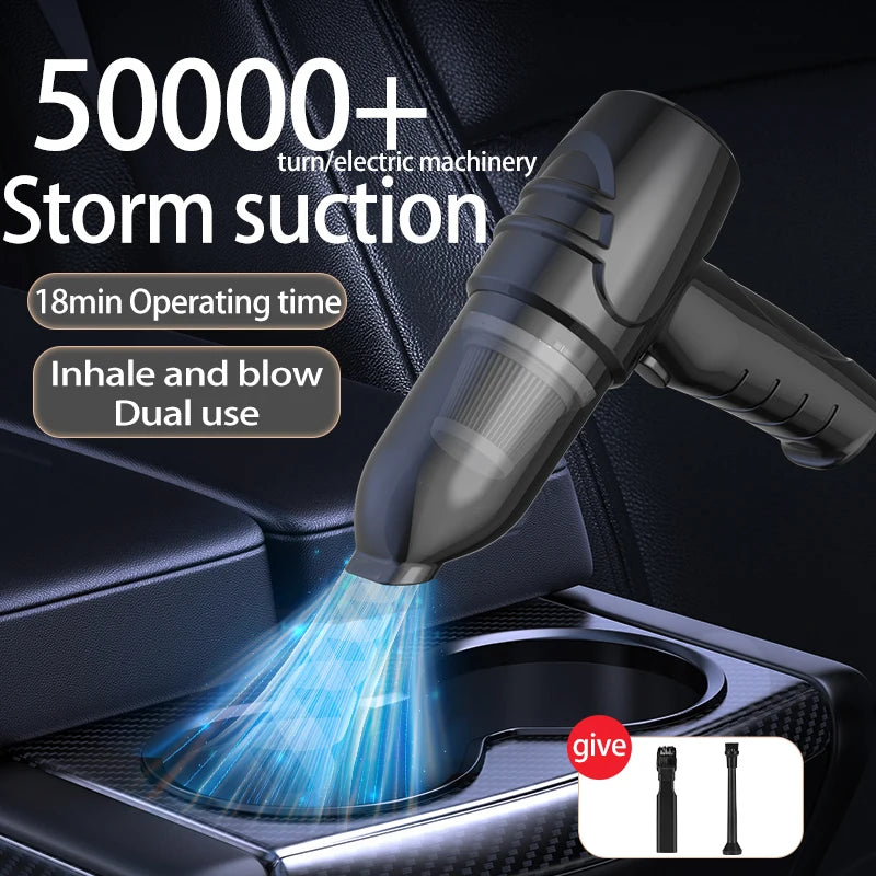 TREKNEXER Wireless Car Vacuum Cleaner With Strong Suction
