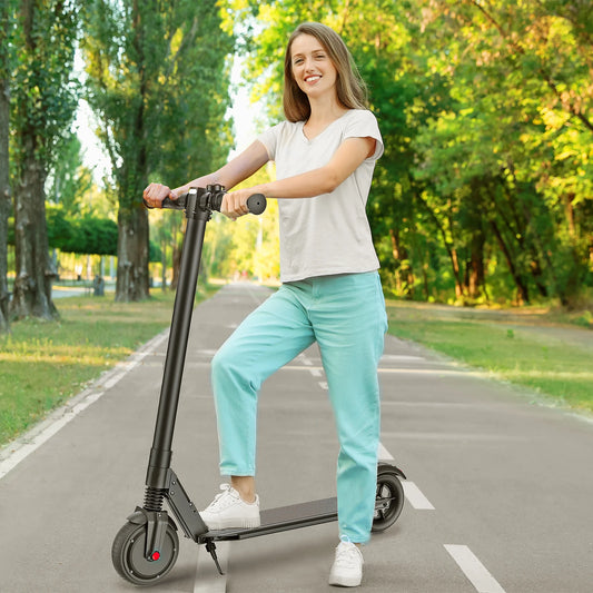 Caroma Electric Scooter Foldable With Cruise Control And Dual Braking