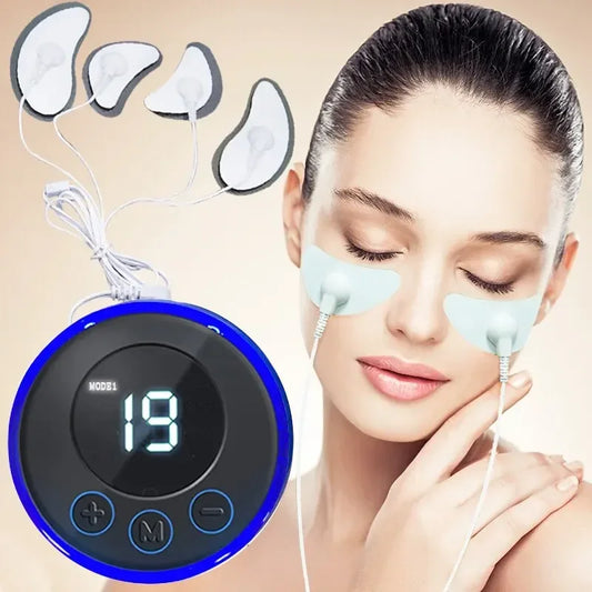 EMS Facial Massager Microcurrent Eye Lift Device For Dark Circles