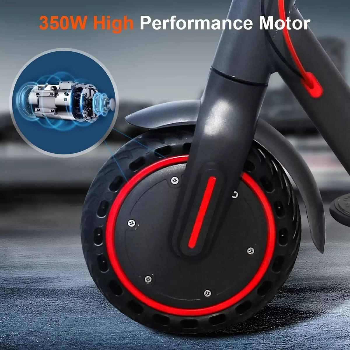 Ladped LP60 Foldable Electric Scooter 16 Mile Range 350W Motor