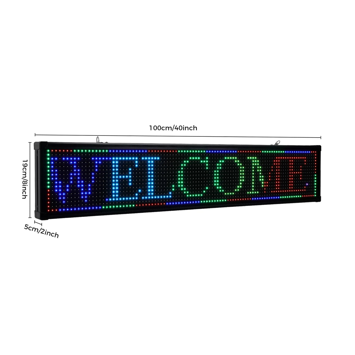 Led Scrolling Sign Board Programmable Digital Advertising Display