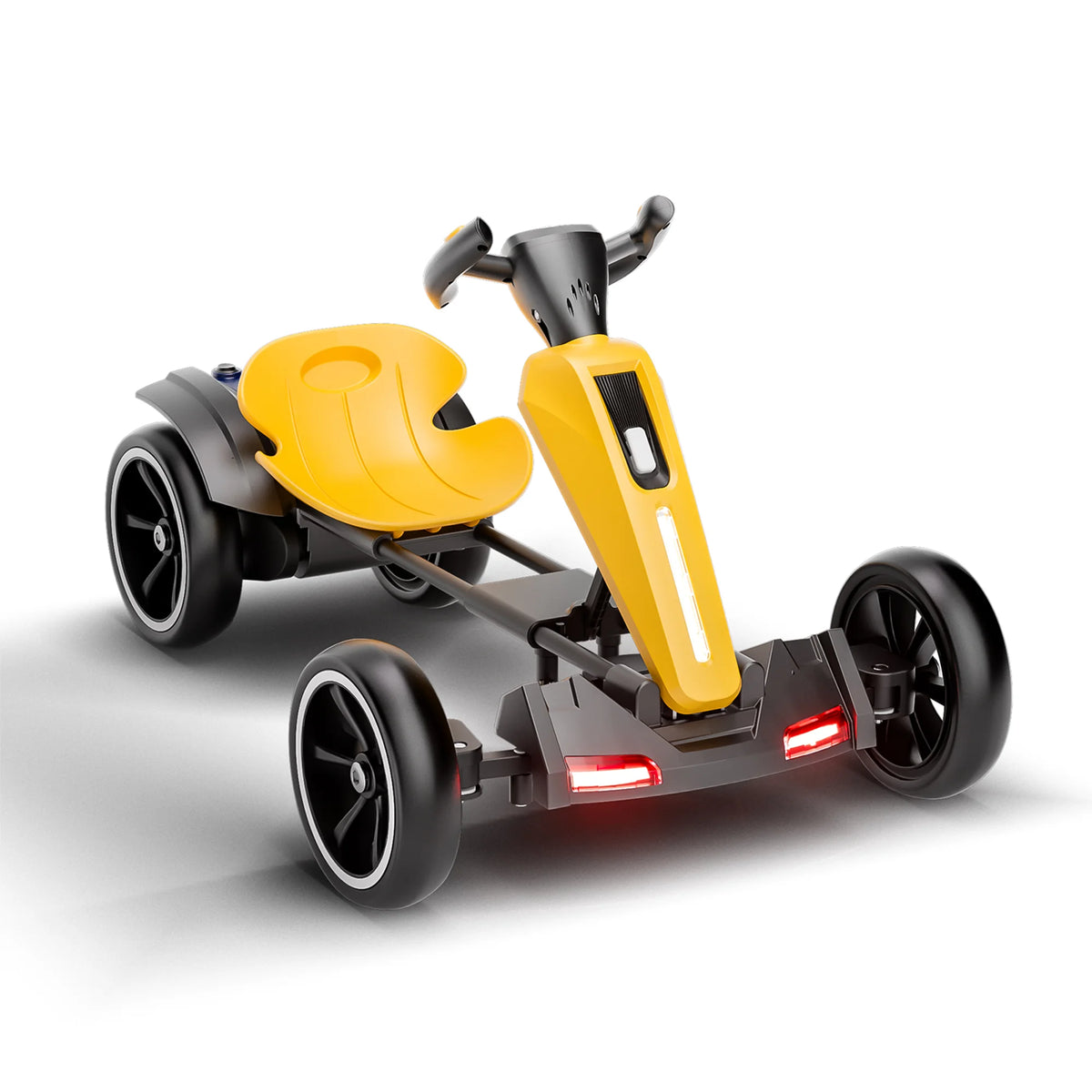 12V Kids Electric Go Kart With EVA Wheels And LED Lights Ages 3-6