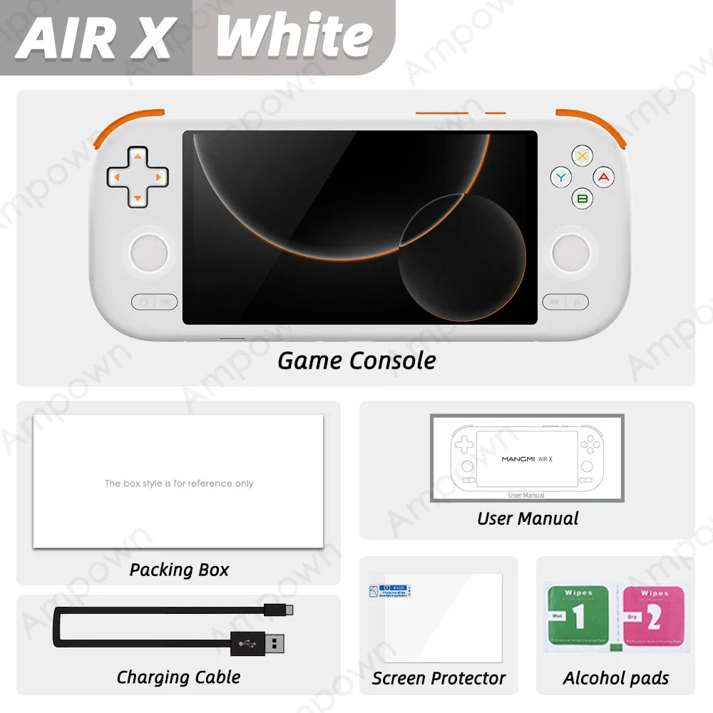MANGMI AIR X Handheld Game Console Snapdragon 662 Android 14