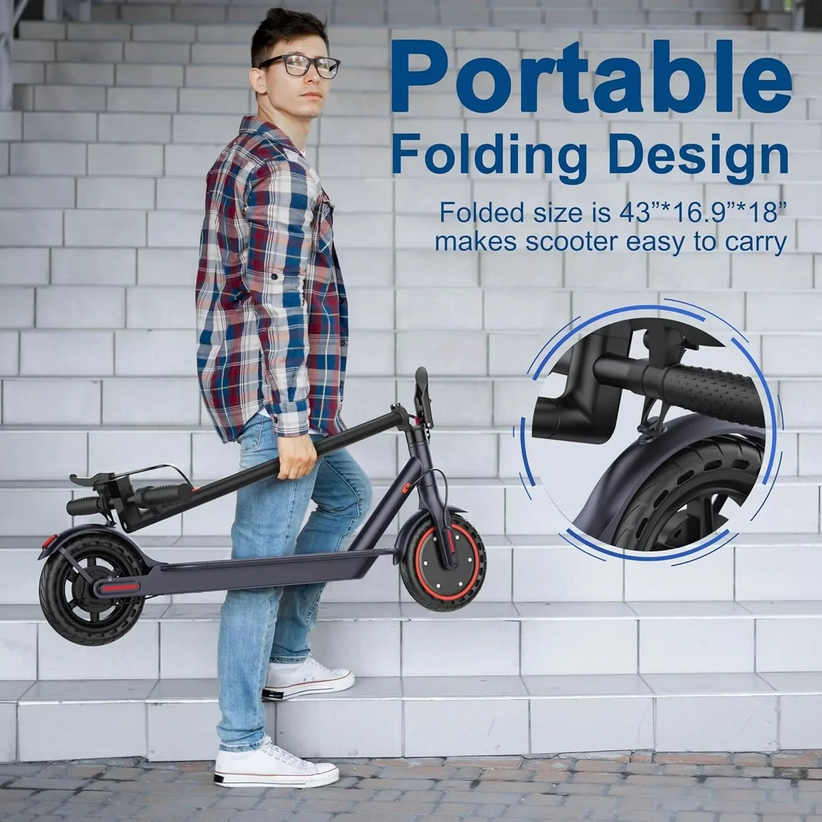 Ladped LP60 Foldable Electric Scooter 16 Mile Range 350W Motor
