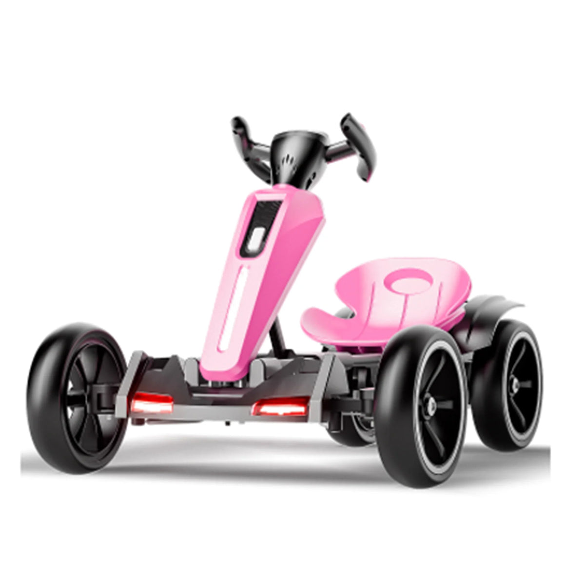 12V Electric Kids Pedal Go Kart With Adjustable Seat And Non Slip EVA Wheels
