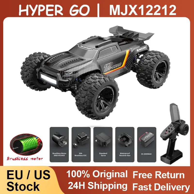Jyscend MJX 1:12 12212 Brushless RC Monster Truck