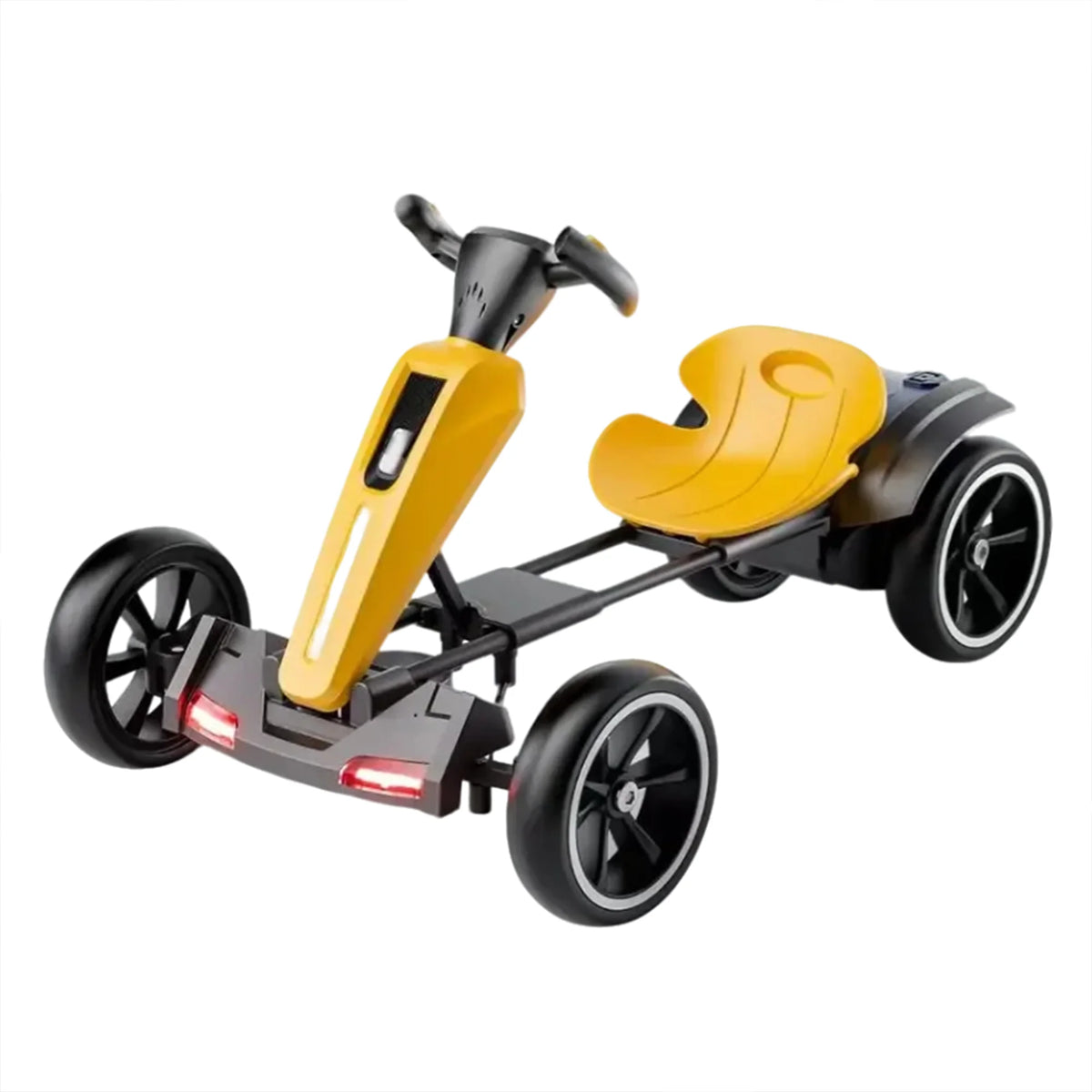 12V Kids Electric Go Kart With EVA Wheels And LED Lights Ages 3-6