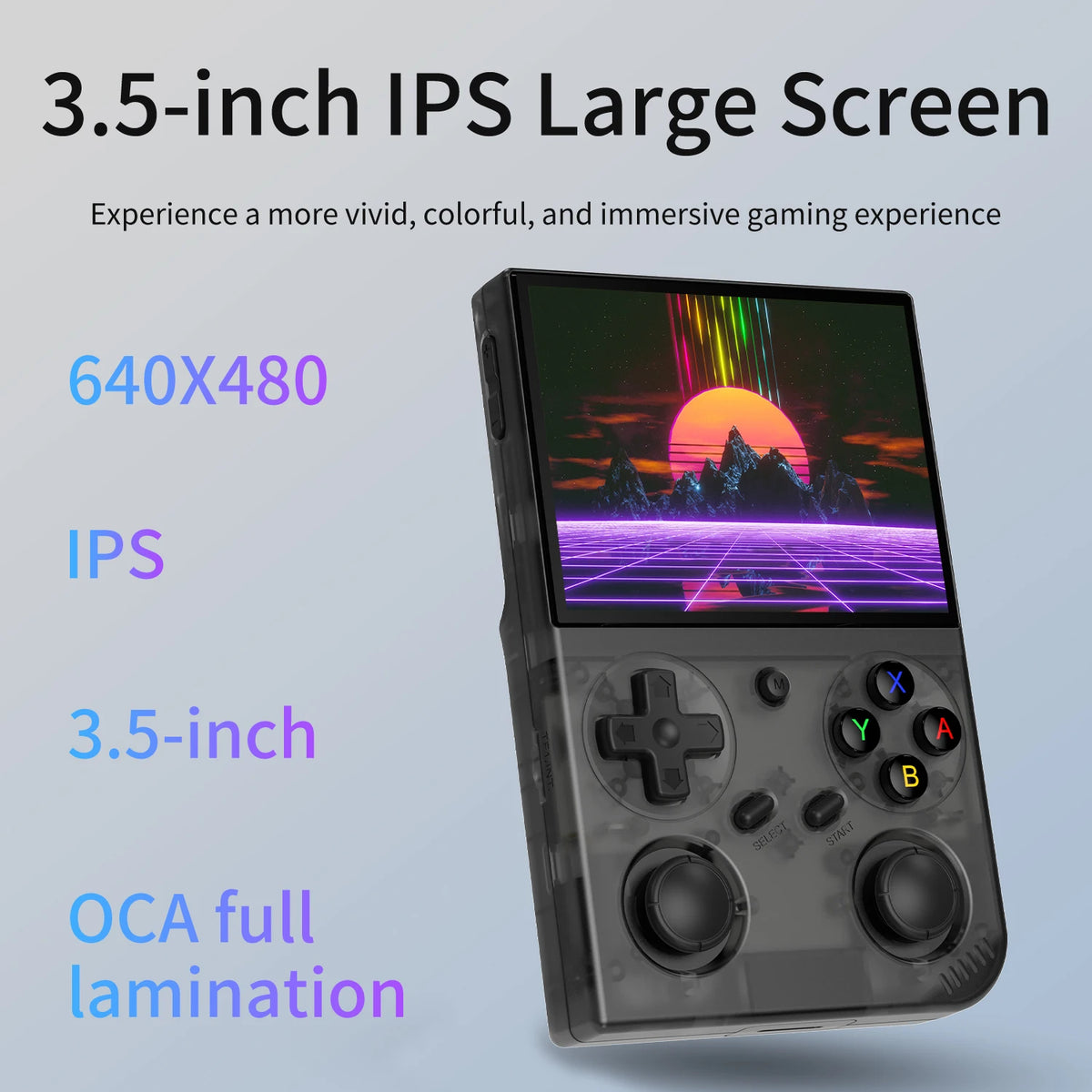 Coopreme G350 Handheld Game Console IPS Display Dual Joysticks