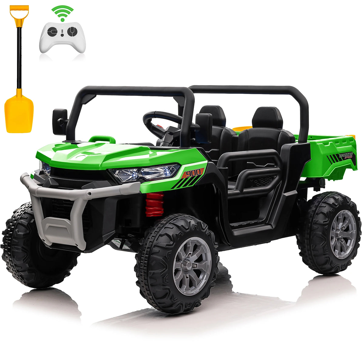 JOYRACER 24V Ride Dump Truck for Kids With Remote Control
