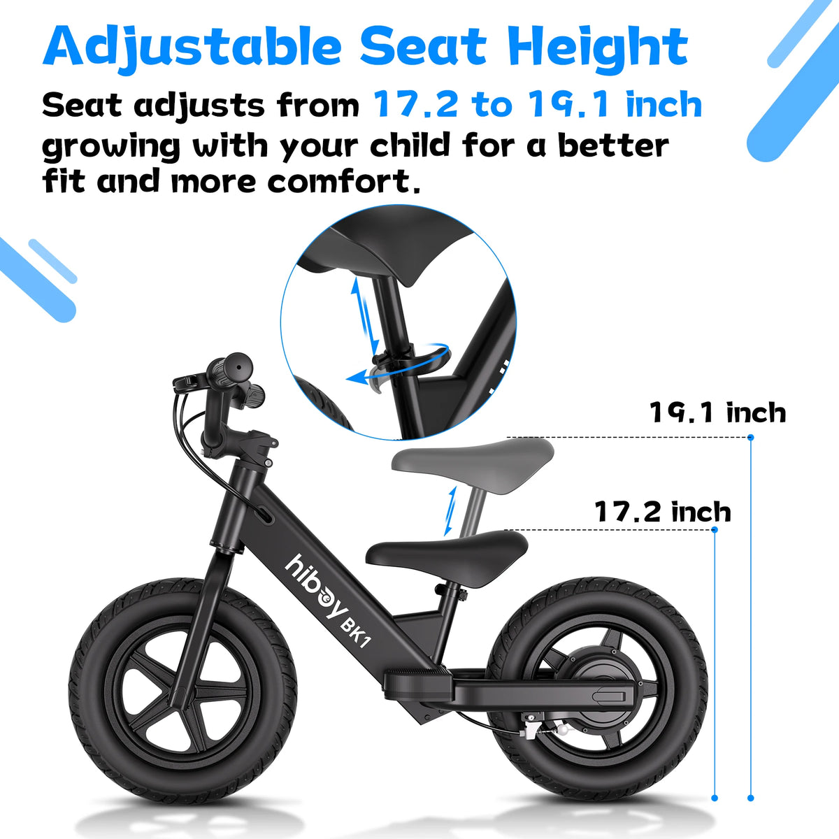 Hiboy BK1 Kids Electric Balance Bike For Ages 3-6 Years