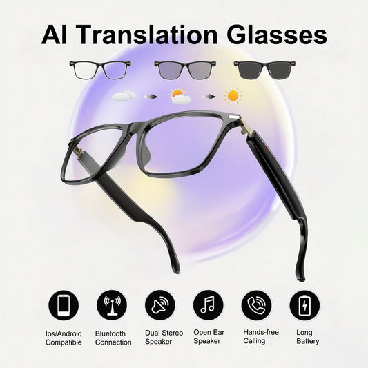 Giinova AI Translation Smart Glasses Real Time Language Translation