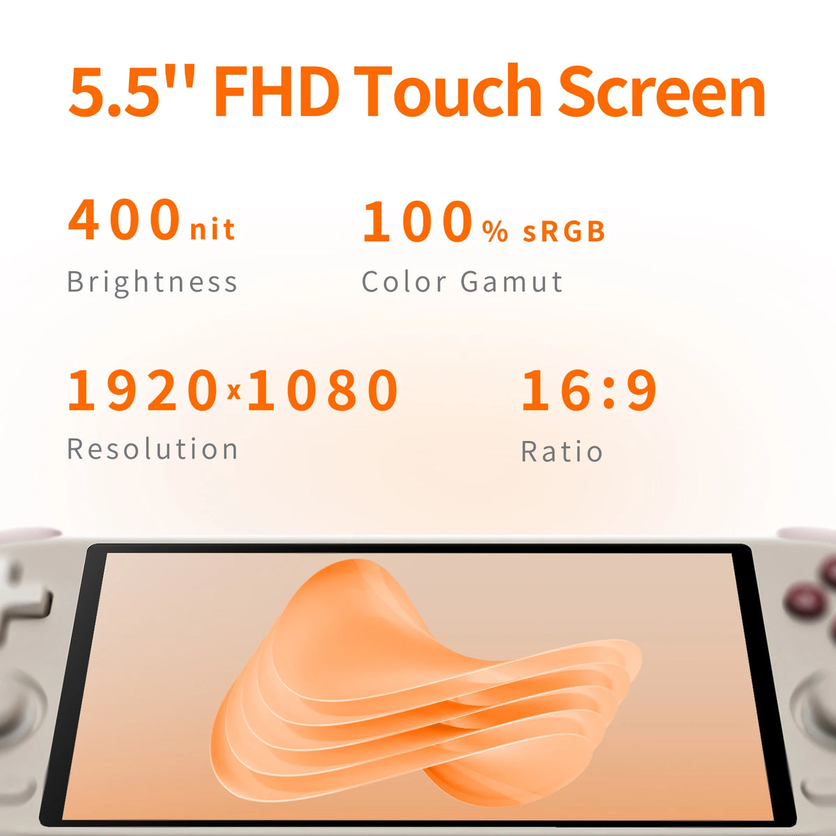 MANGMI AIR X Handheld Game Console Snapdragon 662 Android 14