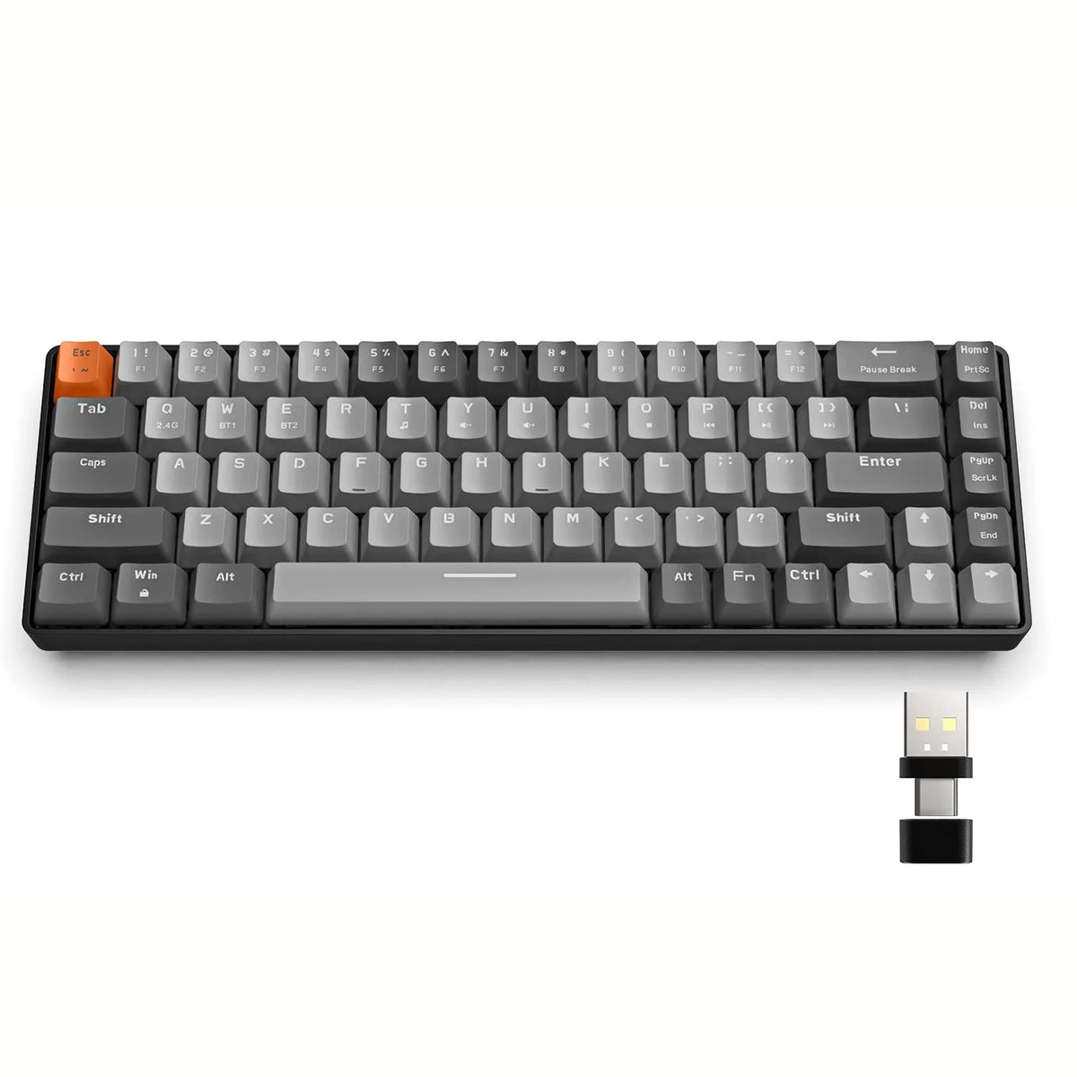 Attack Shark RK68 Sixty Percent Wireless Mechanical Keyboard