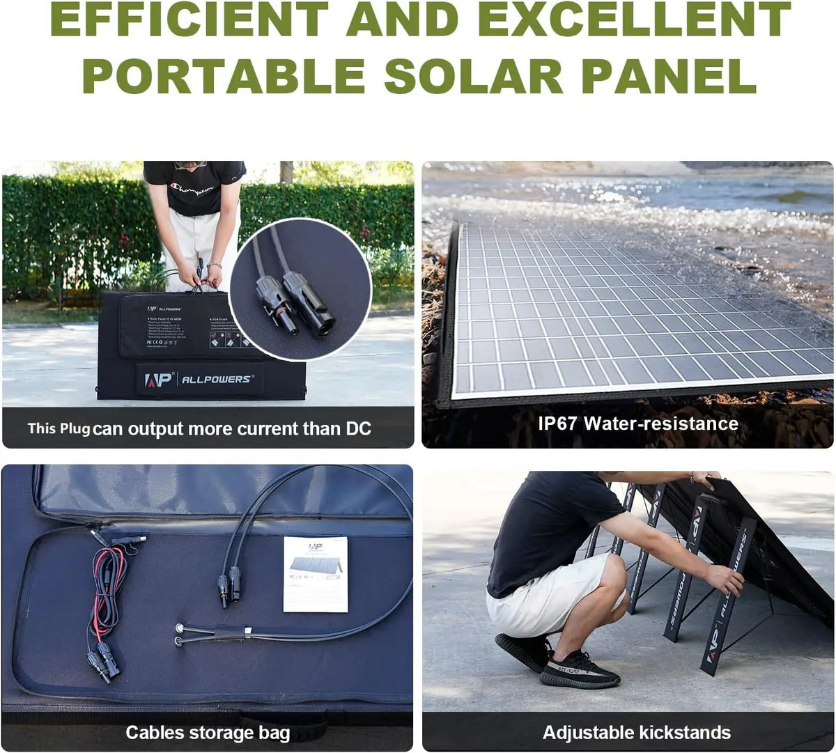 ALLPOWERS R2500 Portable Power Station 2500W 2016Wh LiFePO4 Solar Generator