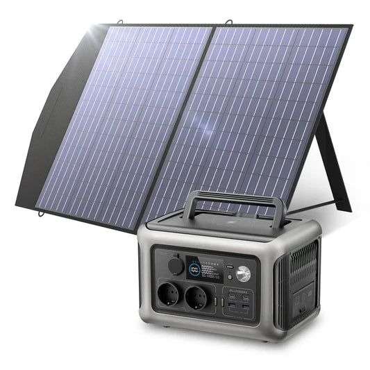 ALLPOWERS Portable Solar Power Station 600W With 299Wh LiFePO4 Battery
