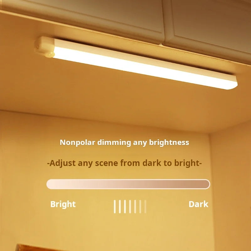 Wireless Rechargeable LED Motion Sensor Cabinet Light For Closet Kitchen