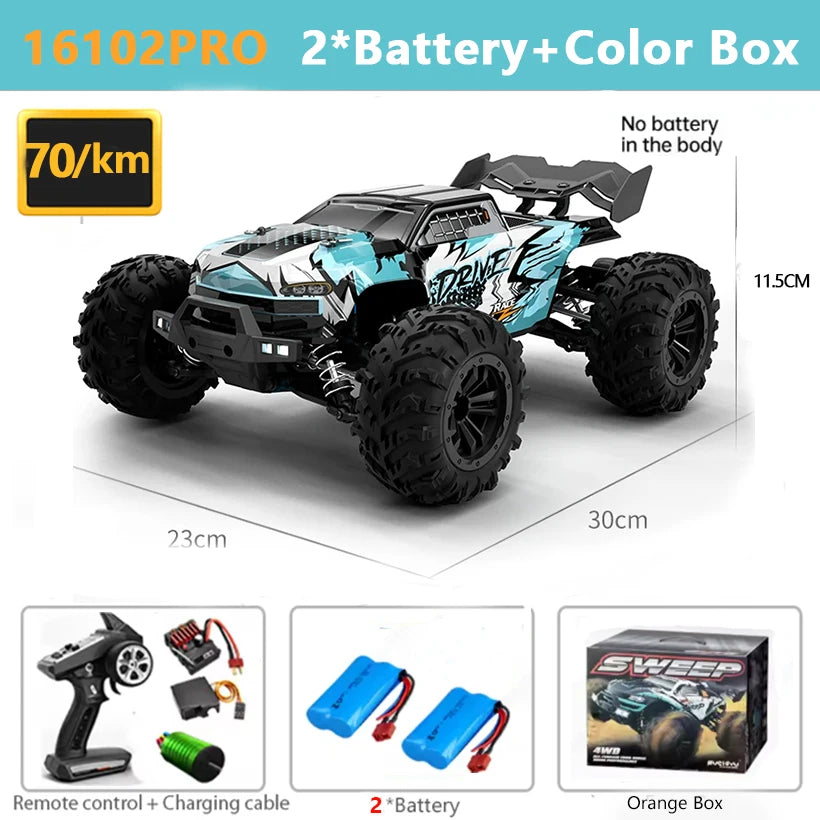 SUCHIYURC One to Sixteen ScaleModel 4WD RC Car With LED