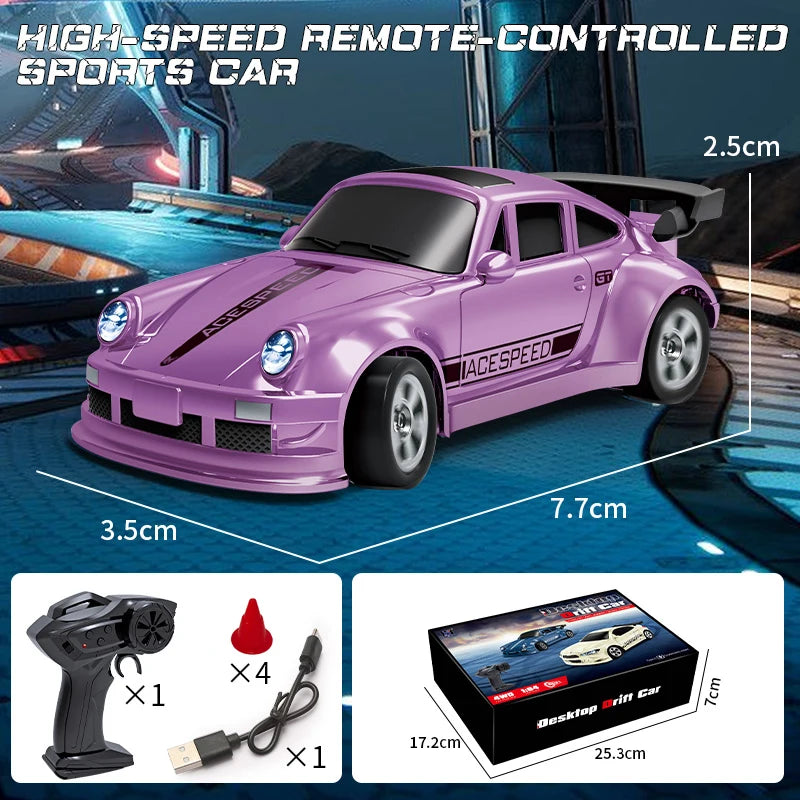Fremego 4WD RC Drift Car 2.4G Remote Control Vehicle