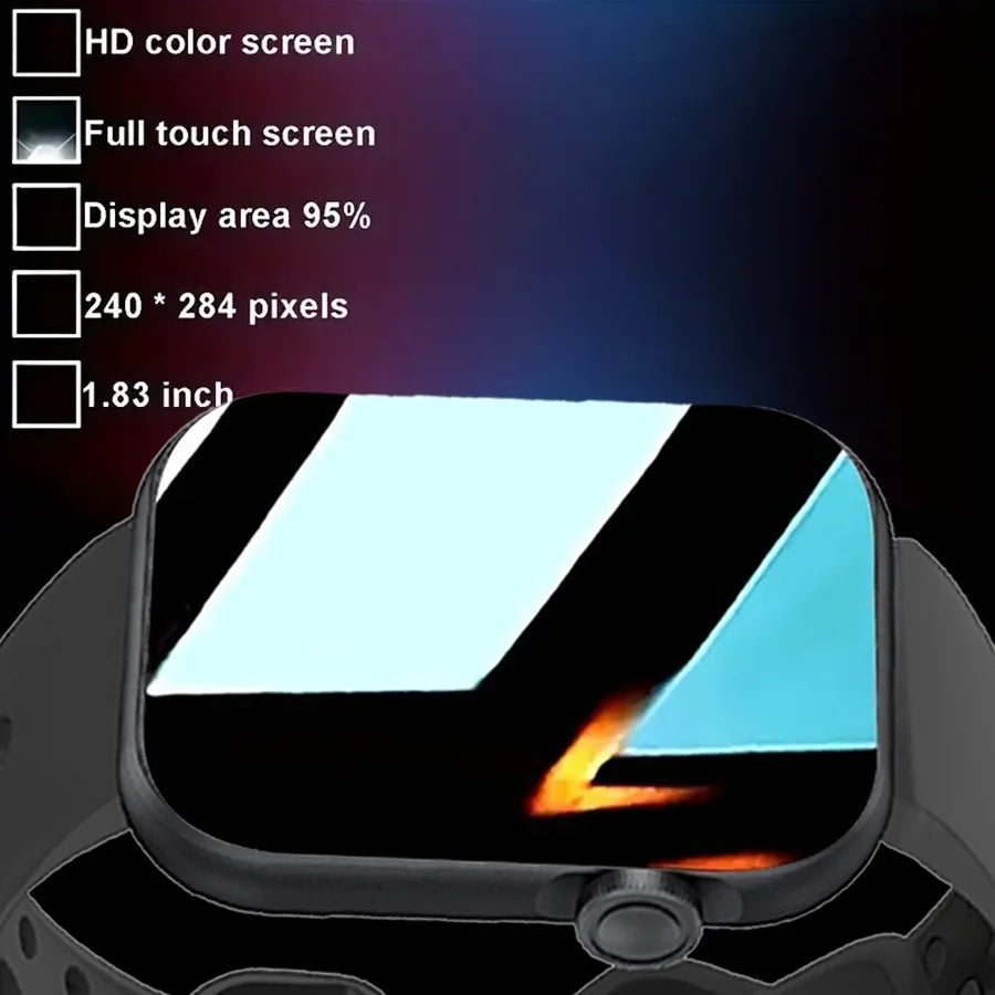 Anyloop Smartwatch Fitness Tracker With Calls 120 Sports Modes