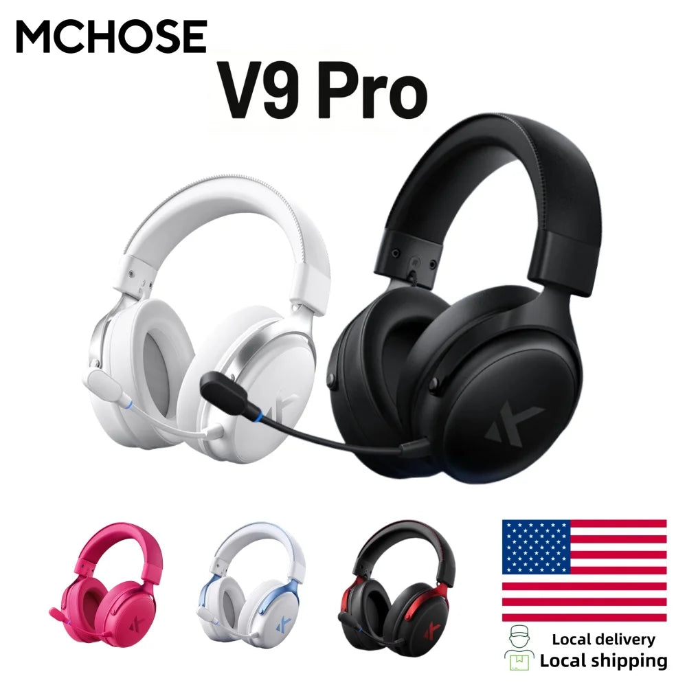 MCHOSE V9 Pro Wireless Gaming Headset 7.1 Surround