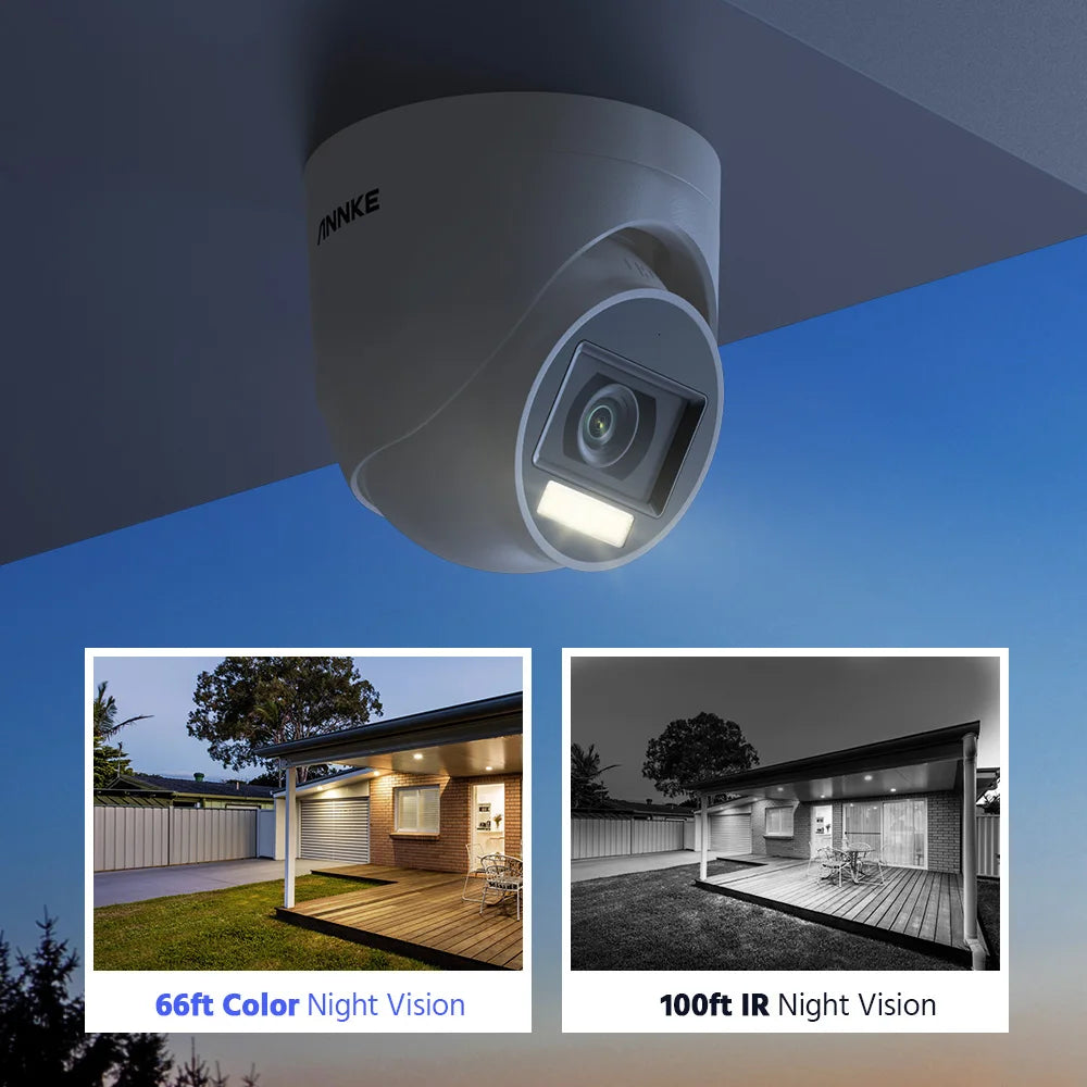 ANNKE 8 Channel 5MP Smart Dual Lights Lite Security Kit