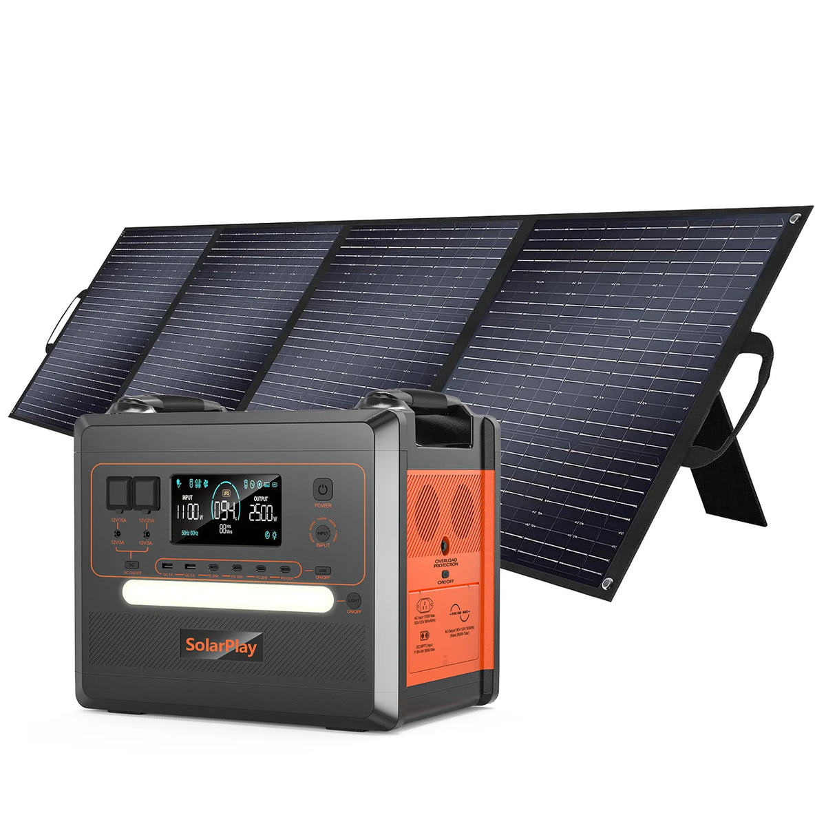 SolarPlay Portable LiFePO4 Power Station For Home And Campervan