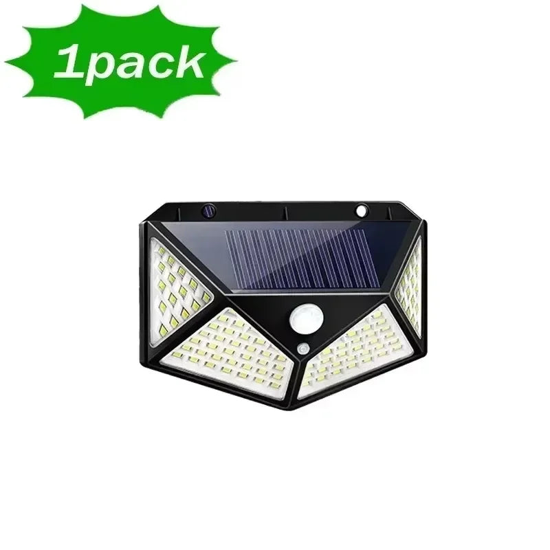 Solar Outdoor Wall Light With Motion Sensor IP65 Waterproof LED