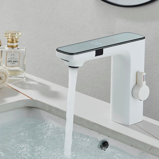 ALENARTWATER Smart Sensor LED Faucet Infrared Touchless Control