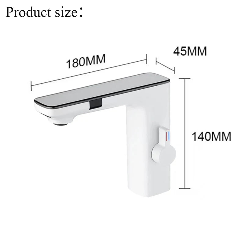 ALENARTWATER Smart Sensor LED Faucet Infrared Touchless Control
