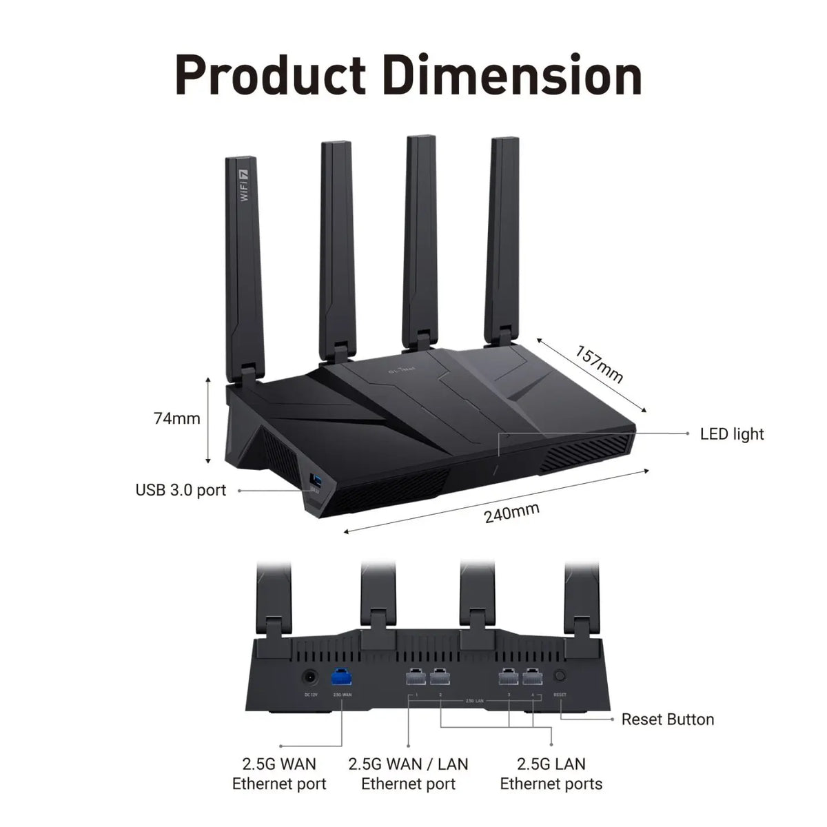 GL iNet Flint BE9300 Tri-Band WiFi 7 Router VPN Performance