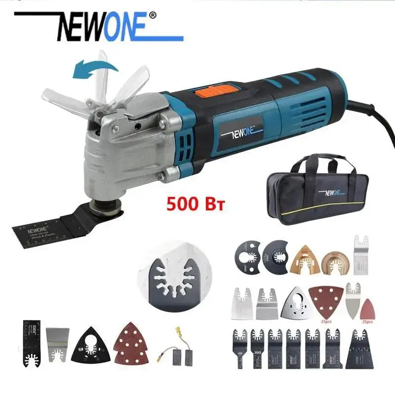 NEWONE 500W Quick Release Oscillating Multi Tool DIY Renovation