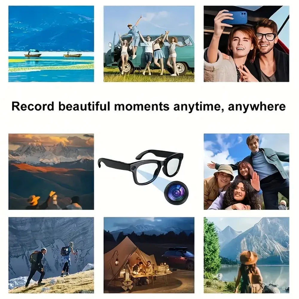 SENBONO Smart Glasses With AI Translator And 8MP 4K Camera