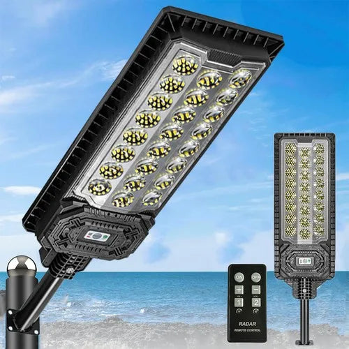 8000W Solar Street Light Dusk To Dawn Flood Light Outdoor