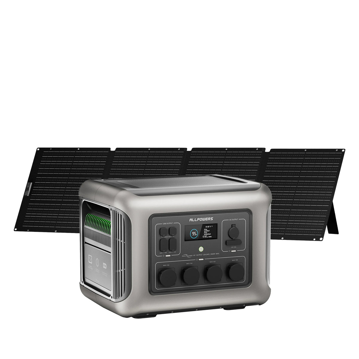 ALLPOWERS R2500 Portable Power Station 2500W 2016Wh LiFePO4 Solar Generator