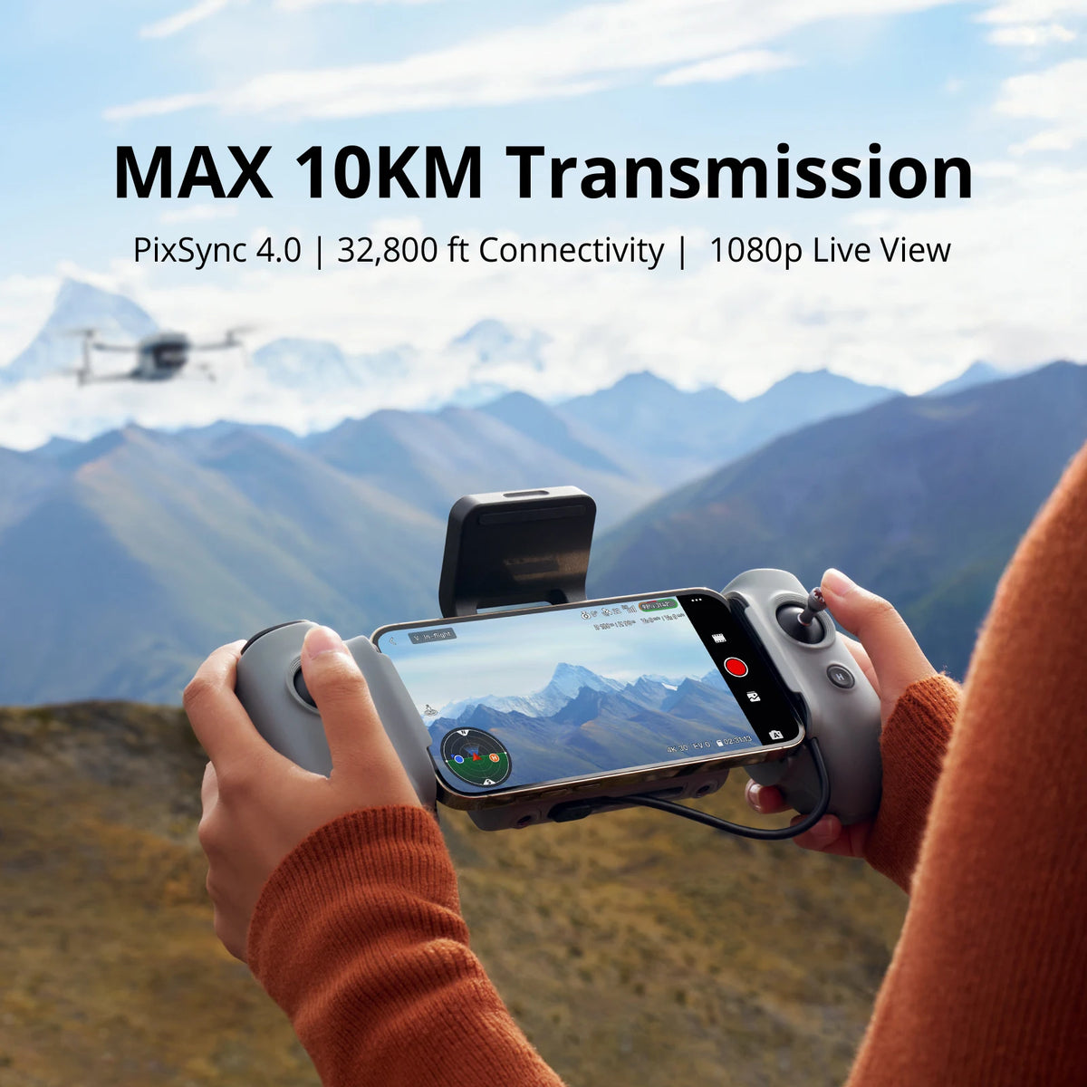Potensic ATOM 2 3-Axis Gimbal Drone 4K HDR AI Tracking