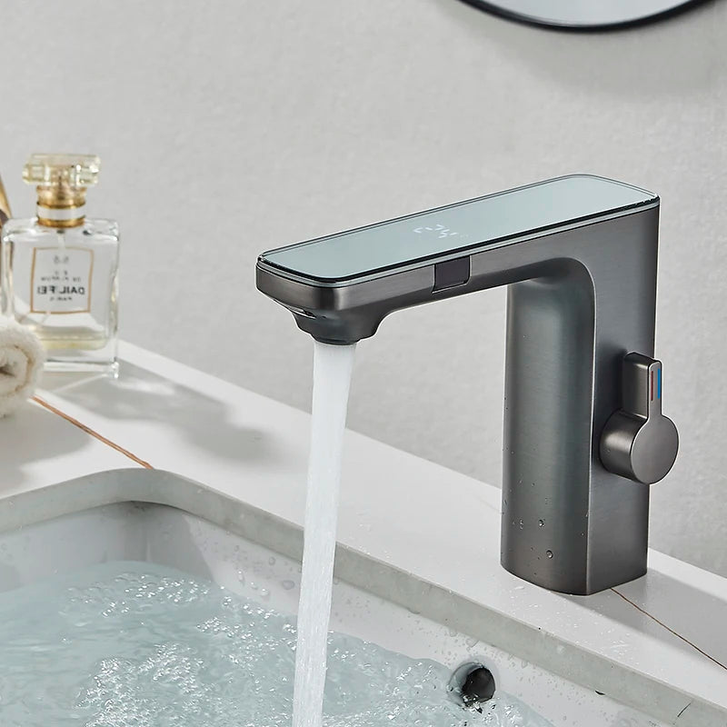 ALENARTWATER Smart Sensor LED Faucet Infrared Touchless Control