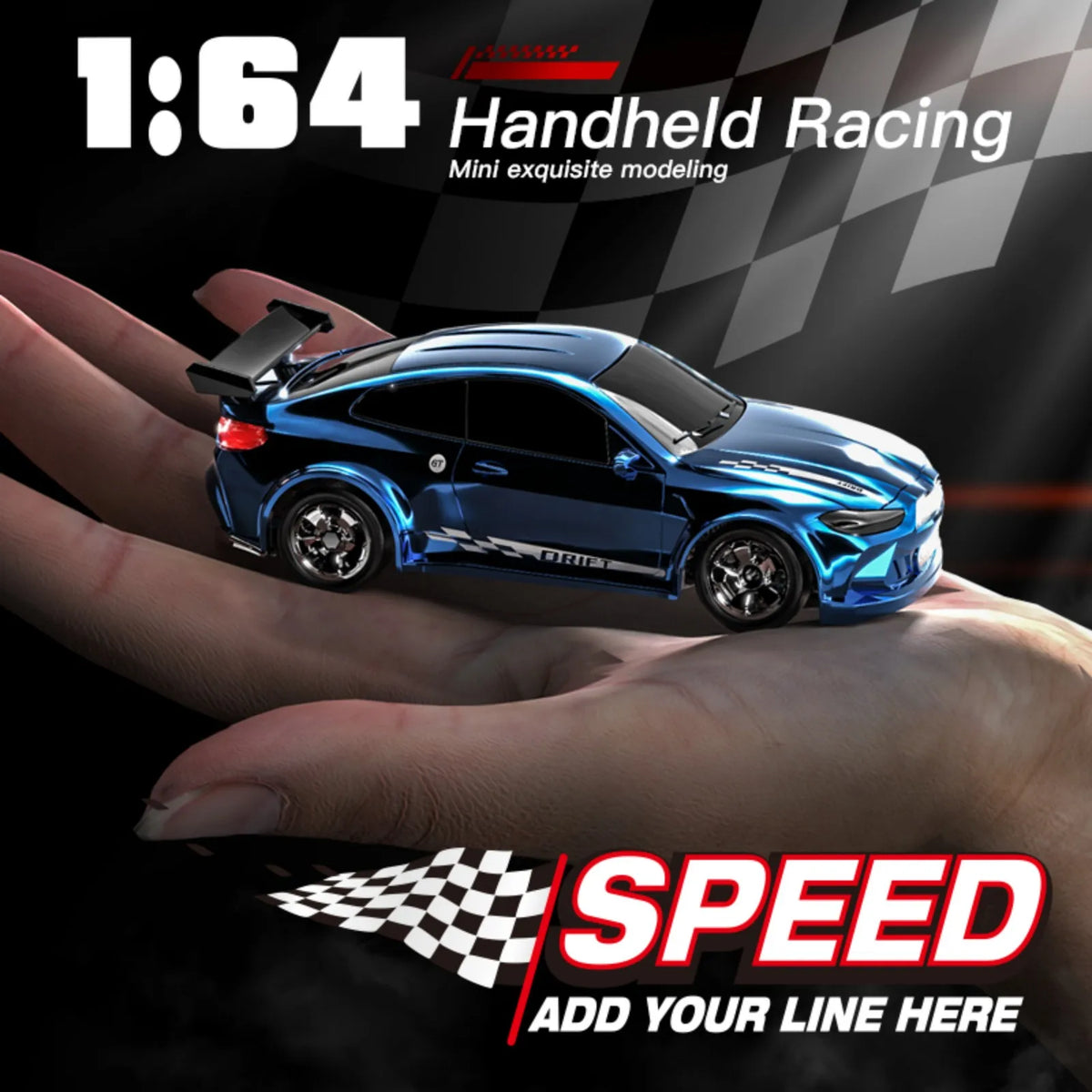 Fremego 4WD RC Drift Car 2.4G Remote Control Vehicle